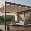 Pergola à toile rétractable