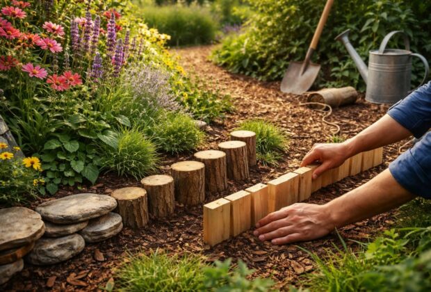 découvrez comment poser des bordures de jardin sans utiliser de béton en optant pour des matériaux écologiques et durables, pour un aménagement respectueux de l'environnement.
