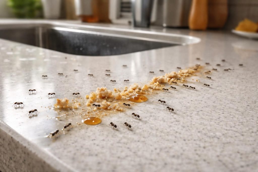découvrez pourquoi les micro fourmis envahissent votre maison, particulièrement votre cuisine, et apprenez comment les éloigner efficacement pour préserver votre intérieur.