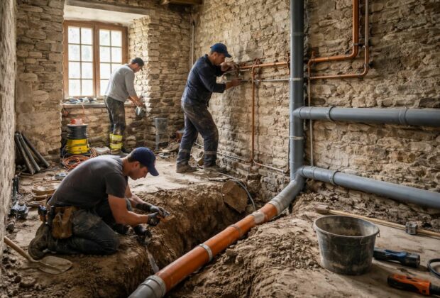 découvrez les solutions efficaces pour le raccordement au tout-à-l'égout des maisons anciennes et bâtiments rétrofités, avec des conseils adaptés aux contraintes spécifiques.