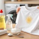 découvrez des méthodes efficaces pour faire disparaître une tache de gras sur un vêtement déjà lavé et retrouvez des habits impeccables facilement.
