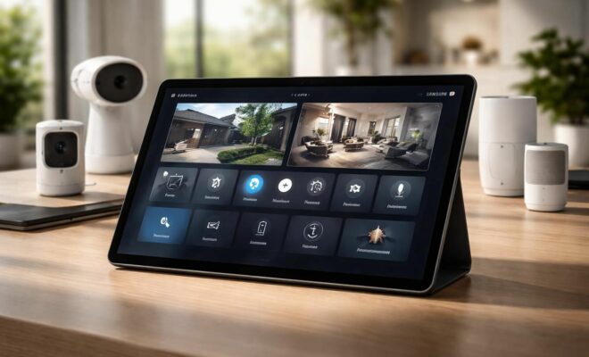 découvrez comment intégrer facilement des caméras, alarmes et scénarios sur votre tablette samsung pour une gestion domotique sans latence et optimale.