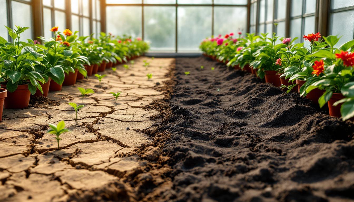 découvrez comment la toile de paillage pour serre de jardin influence l'humidité et la température, améliorant ainsi la croissance de vos plantes et la gestion de votre serre.