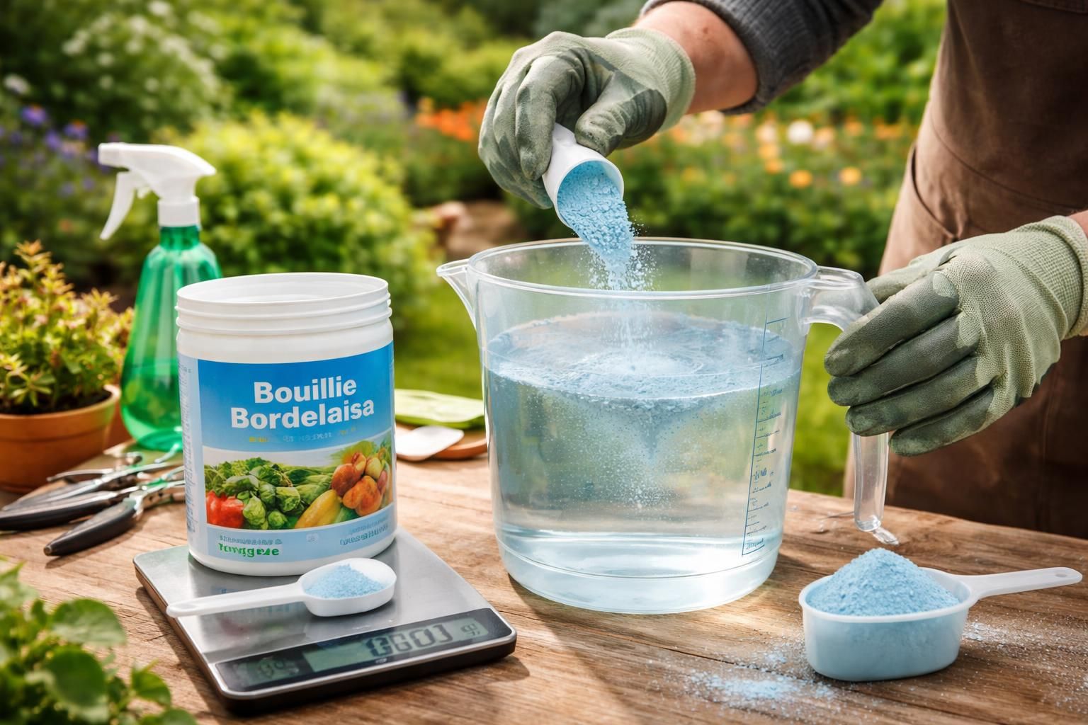 découvrez comment doser correctement la bouillie bordelaise pour 5 litres et apprenez son utilisation efficace pour protéger vos plantes contre les maladies.