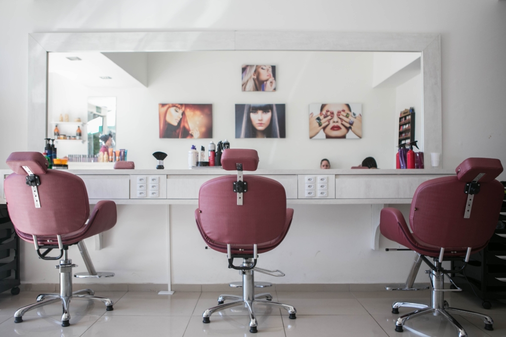 donner du style à un salon de coiffure