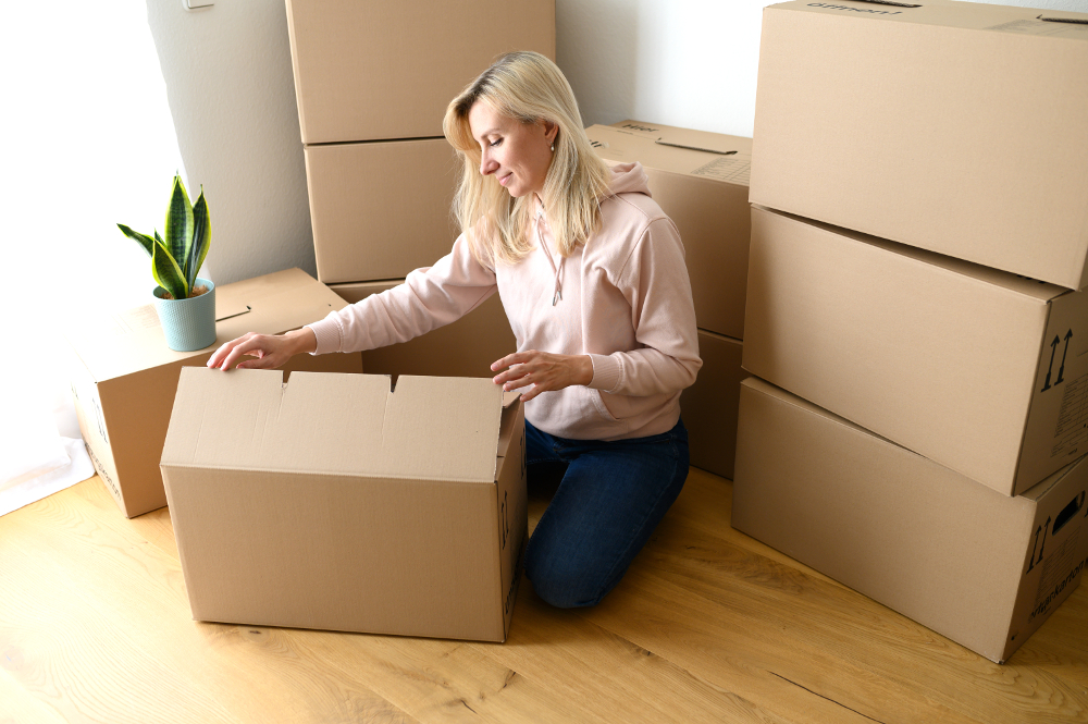 emballer carton