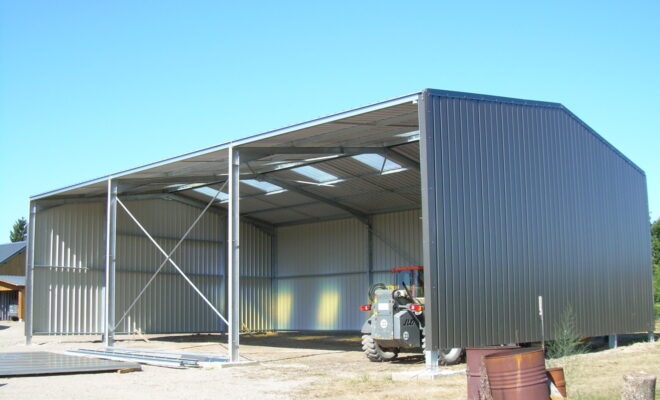 hangars kit galvanisés