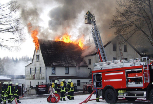 incendie maison