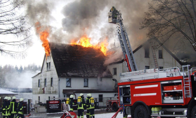 incendie maison