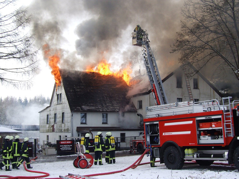 incendie maison