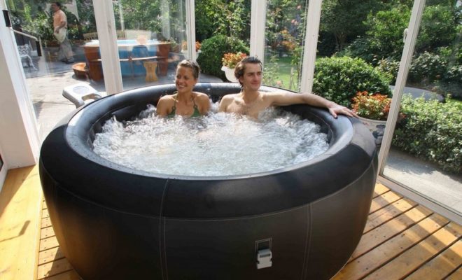 Jacuzzi gonflable et spa