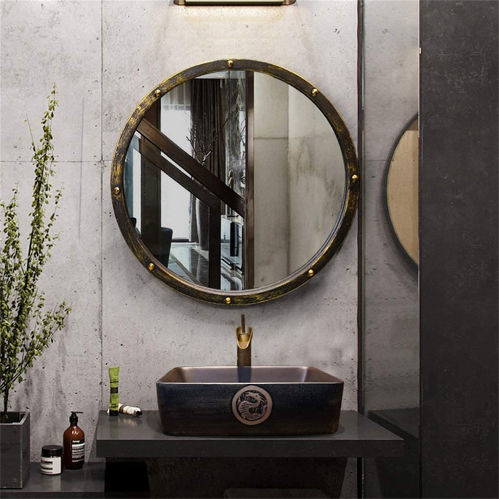 miroir industriel métal