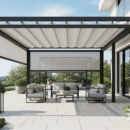 pergola rétractable motorisée