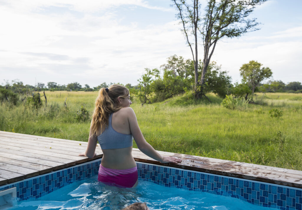 piscine chauffante