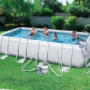 Piscine tubulaire rectangle