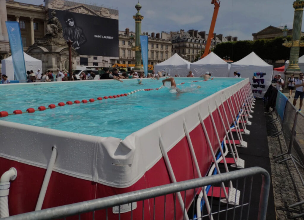 piscines éphémères