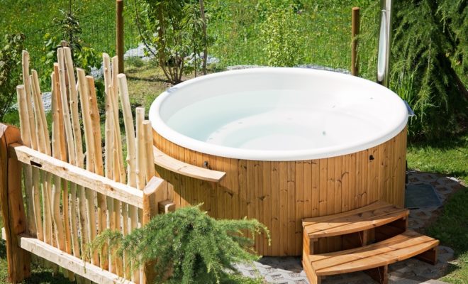 Spa gonflable et jacuzzi de luxe